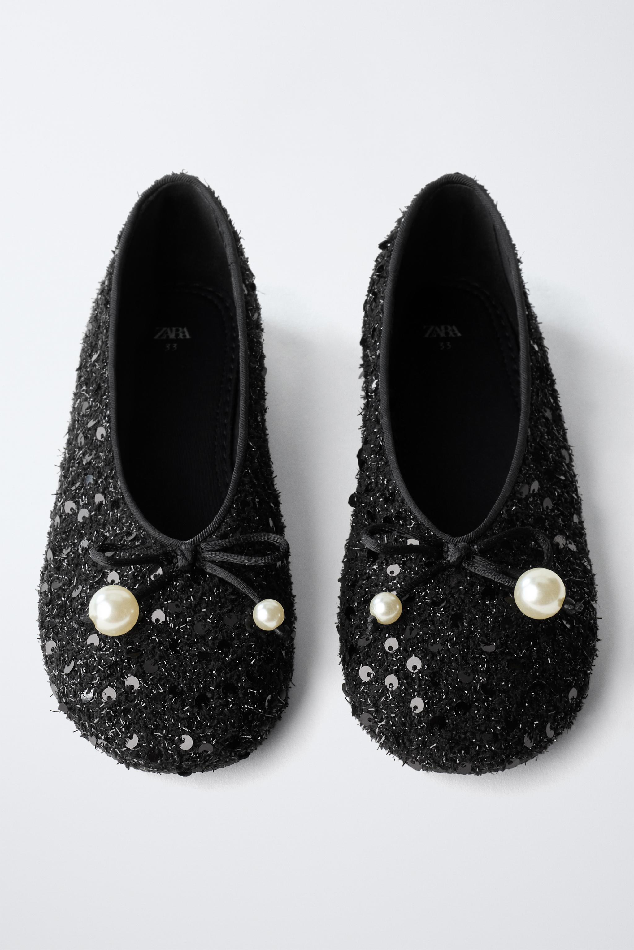 PEARL BALLET FLATS